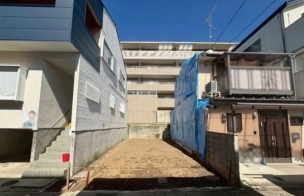 右京区太秦蜂岡町 新築戸建 外観